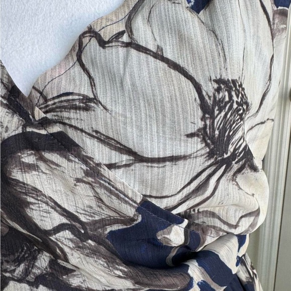 Abercrombie & Fitch Blue High Low Halter Sundress - Picture 5 of 8